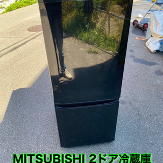 MITSUBISHI 2ドア冷蔵庫 MRｰP152ｰB 2016年製　146L