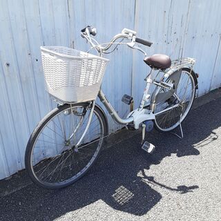 7月-15　電動アシスト自転車　パナソニック　ViVi NX　鍵1本　電動自転車