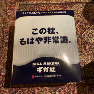 東京西川　メガ枕【新品未使用】