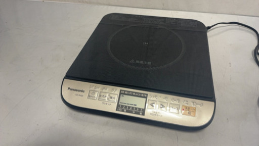 CGF1【通電確認済】Panasonic IH調理器 KZ-PH33 17年製 1.4kW 動作未確認