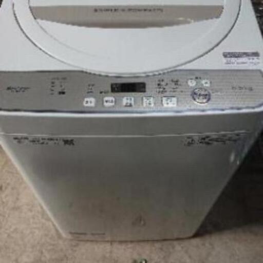 m0531-9 SHARP 洗濯機 ES-G55UC 2018年製 5.5㎏①