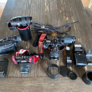 Canon一眼レフカメラ、保管ボックス（ジャンク）（お取引中）