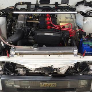 後期 62年3月登録 AE86 カローラレビン あんまりがちゃがちゃにいじっていない個体です。ロールバー取り外しあともありません。の画像