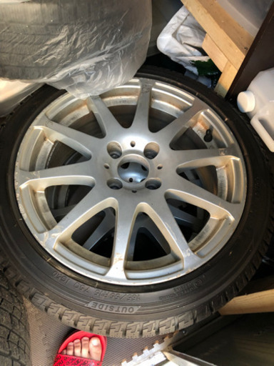 値下　165/55R15 スタッドレスアタイヤアルミホイールヨコハマIG50plus