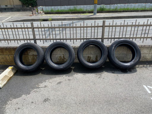 YOKOHAMA 中古タイヤ4本！現行ノア純正！