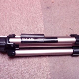 中古 SLIK 三脚 コンパクト 8451T カメラ　携帯　ビデオ