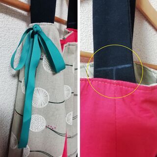【お値下げ中】【ハンドメイド】未使用　美品　バックの画像