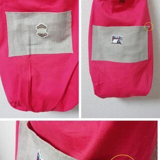 【お値下げ中】【ハンドメイド】未使用　美品　バックの画像