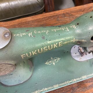【アンティーク】【レトロ】FUKUSUKE　鉄製ミシンの画像