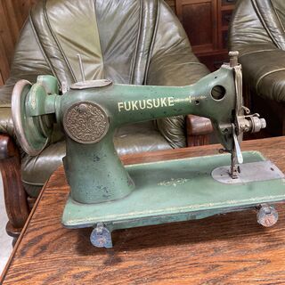 【アンティーク】【レトロ】FUKUSUKE　鉄製ミシンの画像