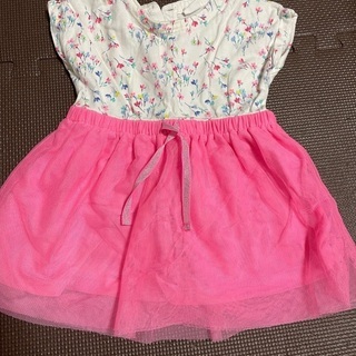 80 Baby gap チュールワンピース