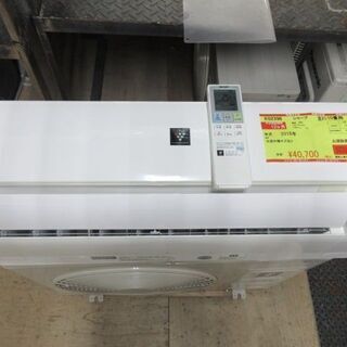 K02396　シャープ　中古エアコン　主に10畳用　冷2.8kw／暖3.6kw