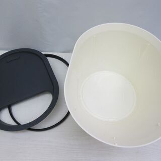 jtp-0457　リッチェル　DESUS　ゴミ箱　3点セット　スタッキング可能　ダストボックス　リサイクル　ごみ箱　ゴミ入れ　キッチンペール　キッチン　ダイニング　積み重ね　省スペース　おしゃれ　モノトーンの画像