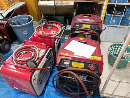 ジェットマン　高圧洗浄機　ボイラー