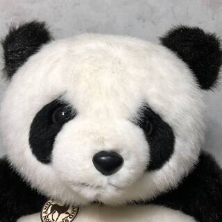 ⭕⭕⭕fa10/55　激レア　全長約70cm　SUN AND STAR　パンダ　大　ぬいぐるみ　中古　サンアンドスター　昭和レトロ⭕⭕⭕の画像