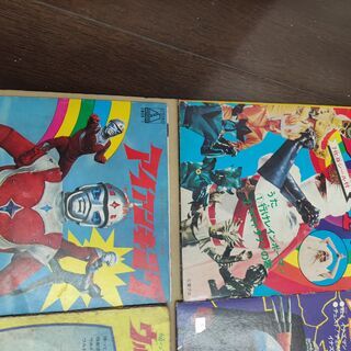 引き取り限定！昔のアニメのレコード８枚　同時購入割引ありの画像