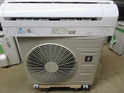 K02399　シャープ　中古エアコン　主に6畳用　冷2.2kw／暖2.5kw
