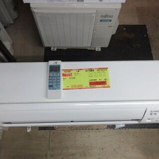 K02400　三菱　中古エアコン　主に6畳用　冷2.2kw／暖2.5kw