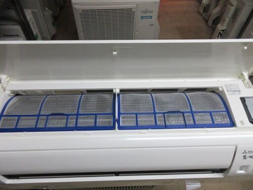 K02400　三菱　中古エアコン　主に6畳用　冷2.2kw／暖2.5kw