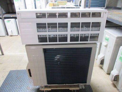 K02401　富士通　中古エアコン　主に6畳用　冷2.2kw／暖2.5kw