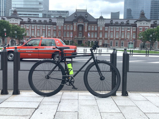 【美品】FUJI DECLARATION フジ　デクラレーション　XS49 ブラック　ピストバイク　シングルスピード【対面受渡】