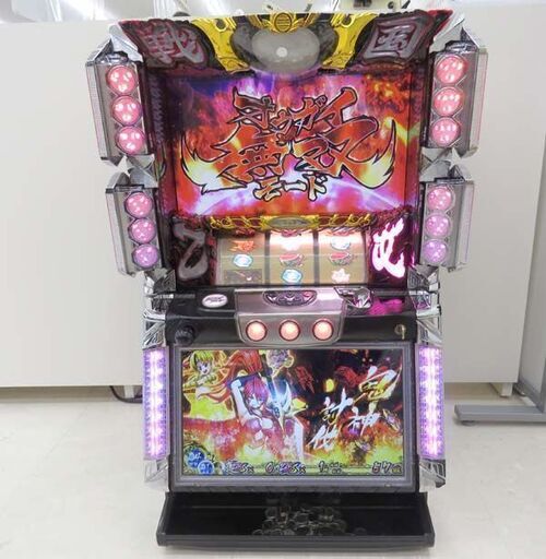 千歳市/恵庭市 パチスロ実機 パイオニア 戦国乙女深淵に輝く気高き将星/D2  機 100V 5号機 スロット