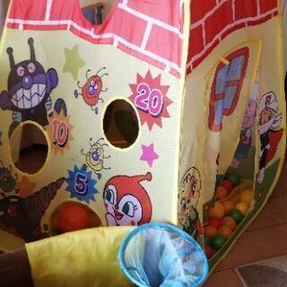 アンパンマン　ボールプール　レジスター　ギター