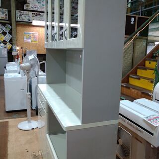 【愛品館市原店】マルミツ　4枚扉キッチンボード【管理IKB007099-105】 愛品館市原店】マルミツ 4枚扉キッチンボード【管理IKB007099-105】