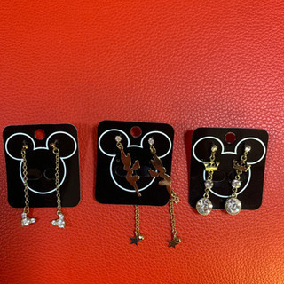 ピアス3点セット　ディズニー
