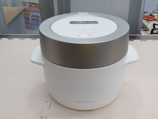 愛品館千葉店　BALMUDA　バルミューダ　K03A-WH　The Gohan　3合　スチーム炊飯器　2017年製　【愛千130】