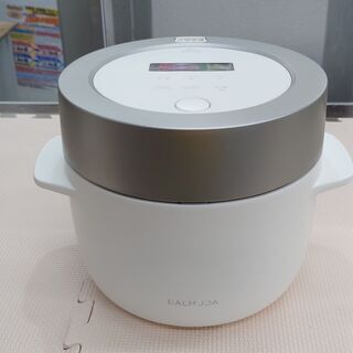 愛品館千葉店　BALMUDA　バルミューダ　K03A-WH　The Gohan　3合　スチーム炊飯器　2017年製　【愛千130】