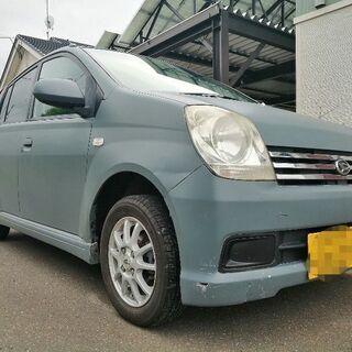 検4/8 ダイハツ　ミラアヴィ　4WD 自家塗装　スターター　タ...