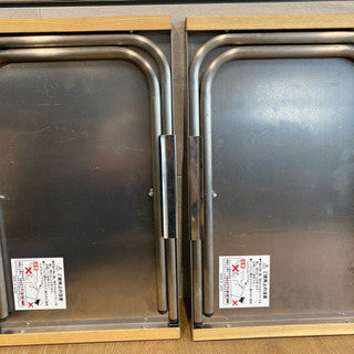 受け渡し決定しました】ユニフレーム 焚き火テーブル2個＋収納袋セット