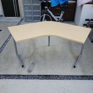 ☆美品☆ ビジネスデスク パソコンデスク ブーメランデスクS 幅...