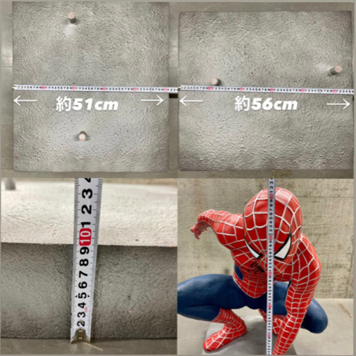 等身大 スパイダーマン フィギュア ☆超美品