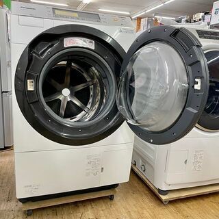 美品【 Panasonic 】パナソニック 洗濯10.0㎏/乾燥6.0㎏ ドラム式洗濯