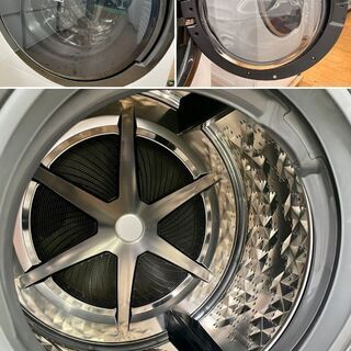 美品【 Panasonic 】パナソニック 洗濯10.0㎏/乾燥6.0㎏ ドラム式洗濯