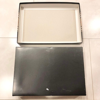 【ネット決済・配送】新品未使用未開封　バーバリー  フェイスタオル　綿100％　2枚　セット　箱付き　Burberrys of London ヴィンテージ　デザイン　レトロ　アンティーク  ビンテージ　レア　希少の画像