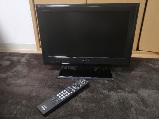 SONYテレビ　BRAVIA  KDL-19J5　19V型