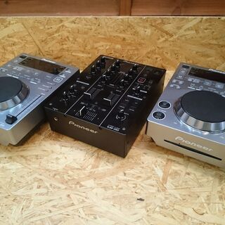 【愛品倶楽部 柏店】DJミキサー３点セット MDJ-350/CDJ-350【問合せ番号:132-010988 002】の画像