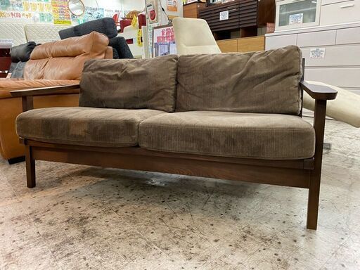 【愛品館 江戸川店】フランフラン 2Pソファ ID:156-008857-007