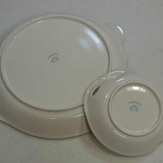 大皿小皿セット  白鳥メルヘン  の画像