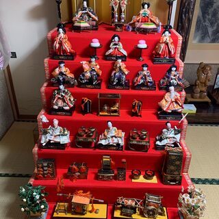 東玉　他　ひな人形　7段飾り　お譲りします。
