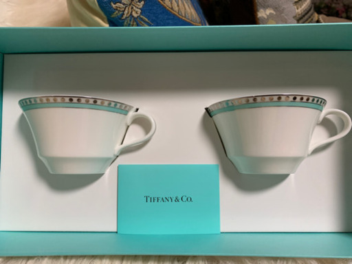 新品　Tiffany ペアカップ　ティーカップ