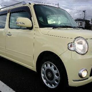 ミラココア プラスX 24年 ナビ ETC L675S 黄 車検...
