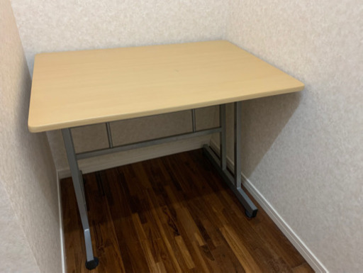 【取引中】PCテーブル パソコンデスク ベージュ