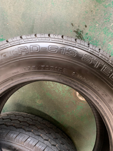 195/70R15新車外しバリ山4本セットです！