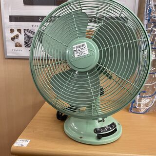 ハモサ　扇風機　グリーン