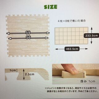 大判ジョイントマット32枚入り(6畳用)