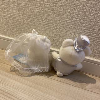 ★結婚式　くまのぬいぐるみ　ウェディング　未使用★の画像
